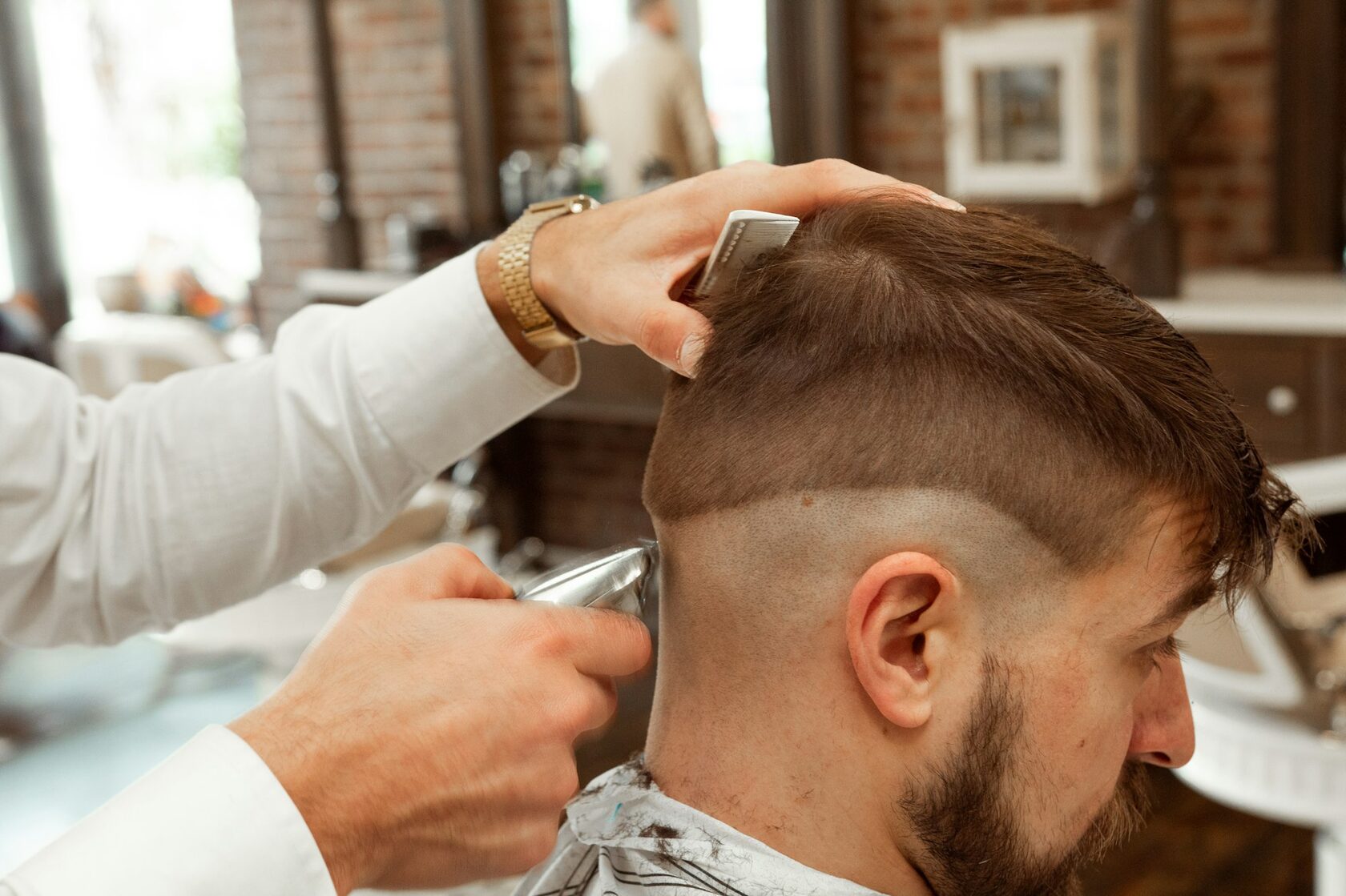 Detalhe de corte clássico